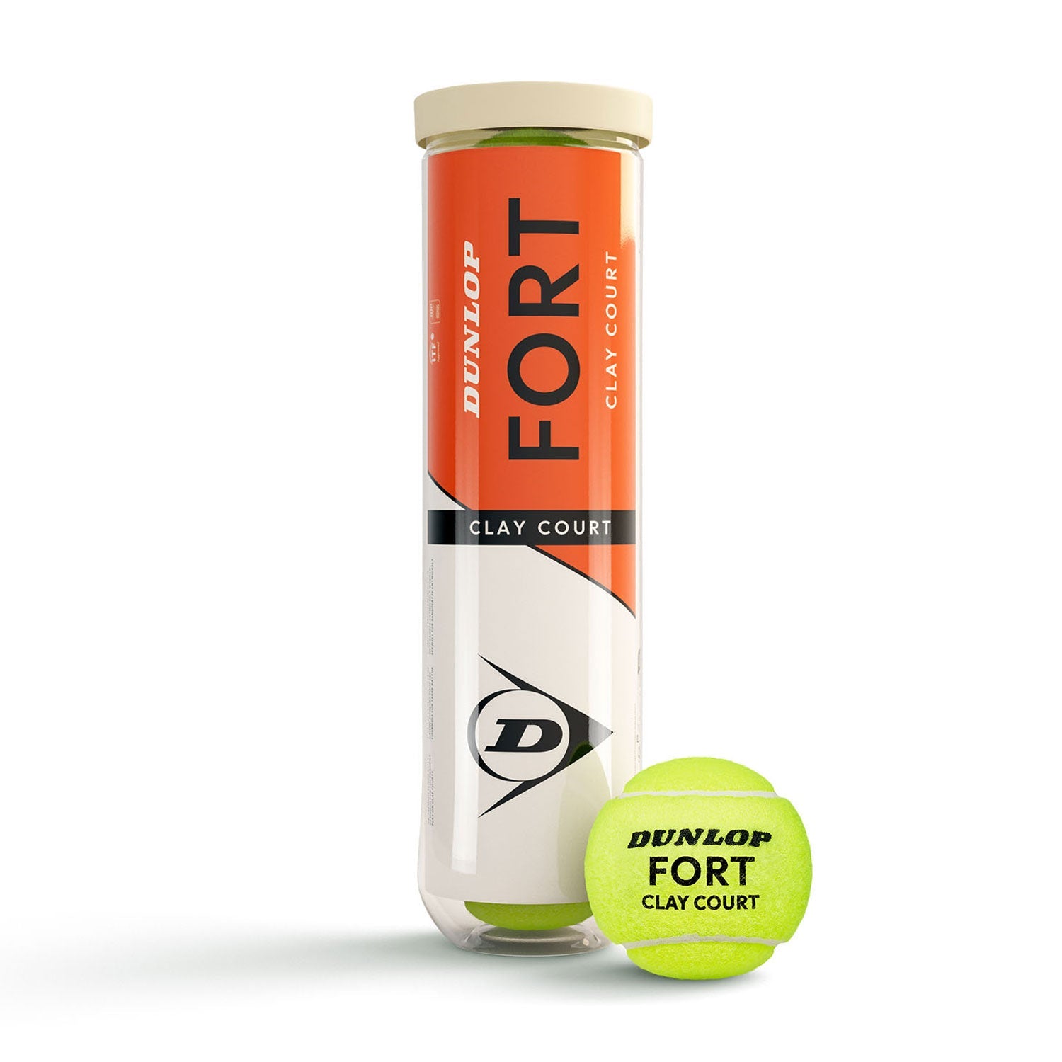 Dunlop Fort Clay Court 181613 Cartone 18 tubi da 4 palline