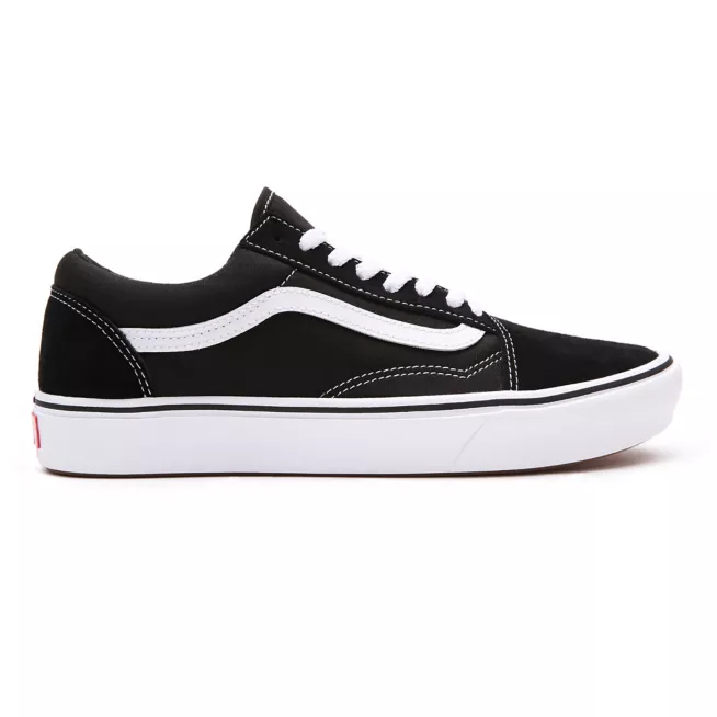 Vans Comfycush Old Skool Unisex Nera Bianca - VN0A3WMAVNE