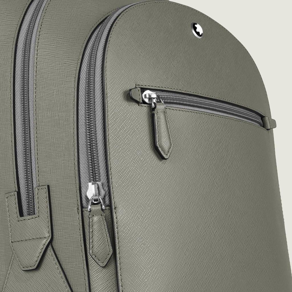 Montblanc zaino medio con 3 scomparti Sartorial grigio medio 199360