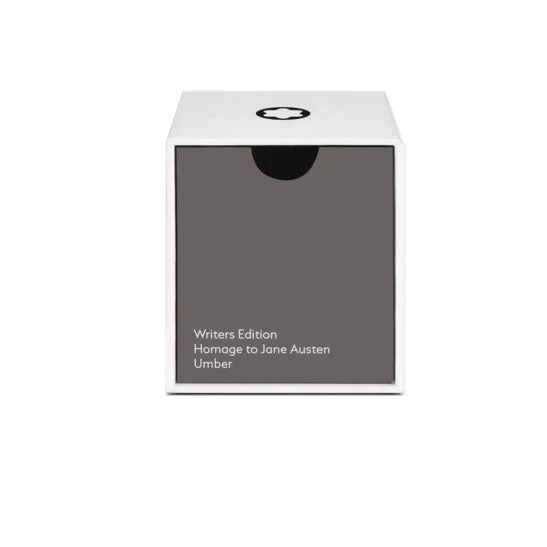 Montblanc boccetta d'inchiostro 50ml Writers Edition Homage To Jane Austen Umber marrone 132955