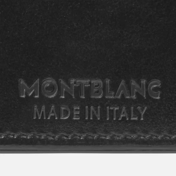 Montblanc Portafoglio Meisterstück 10 scomparti con portamonete nero 198315