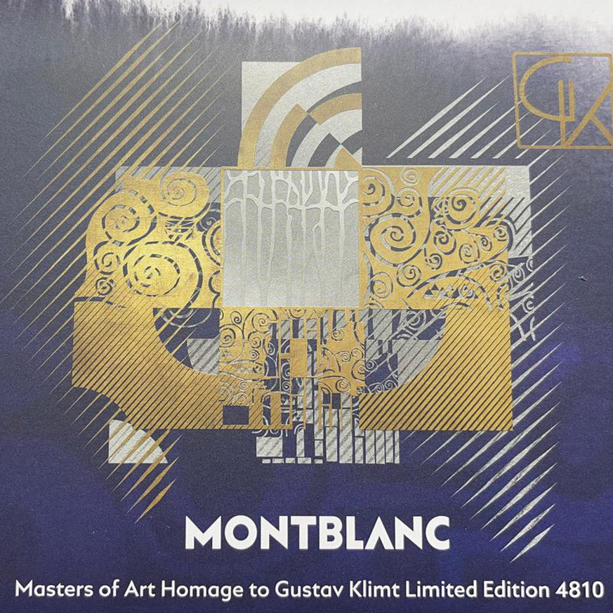 Montblanc stilografica Masters Of Art Homage To Gustav Klimt Limited Edition 4810 punta M 130225