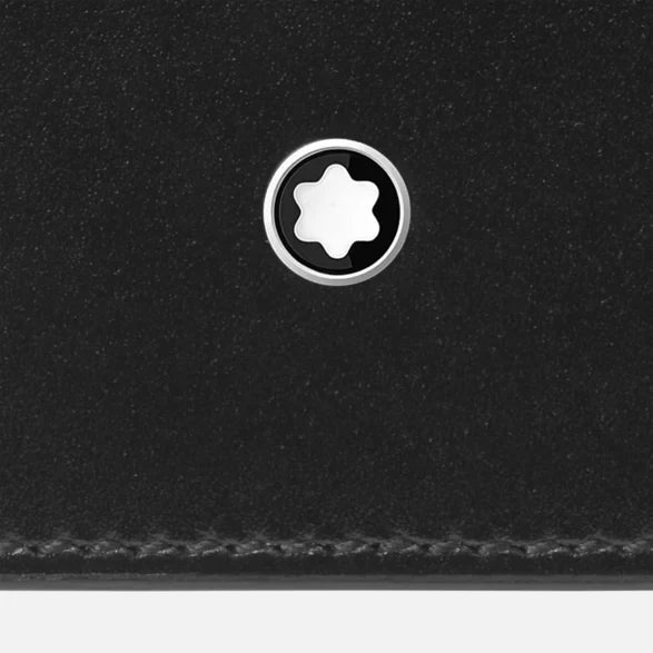Montblanc Portafoglio Meisterstück 10 scomparti con portamonete nero 198315