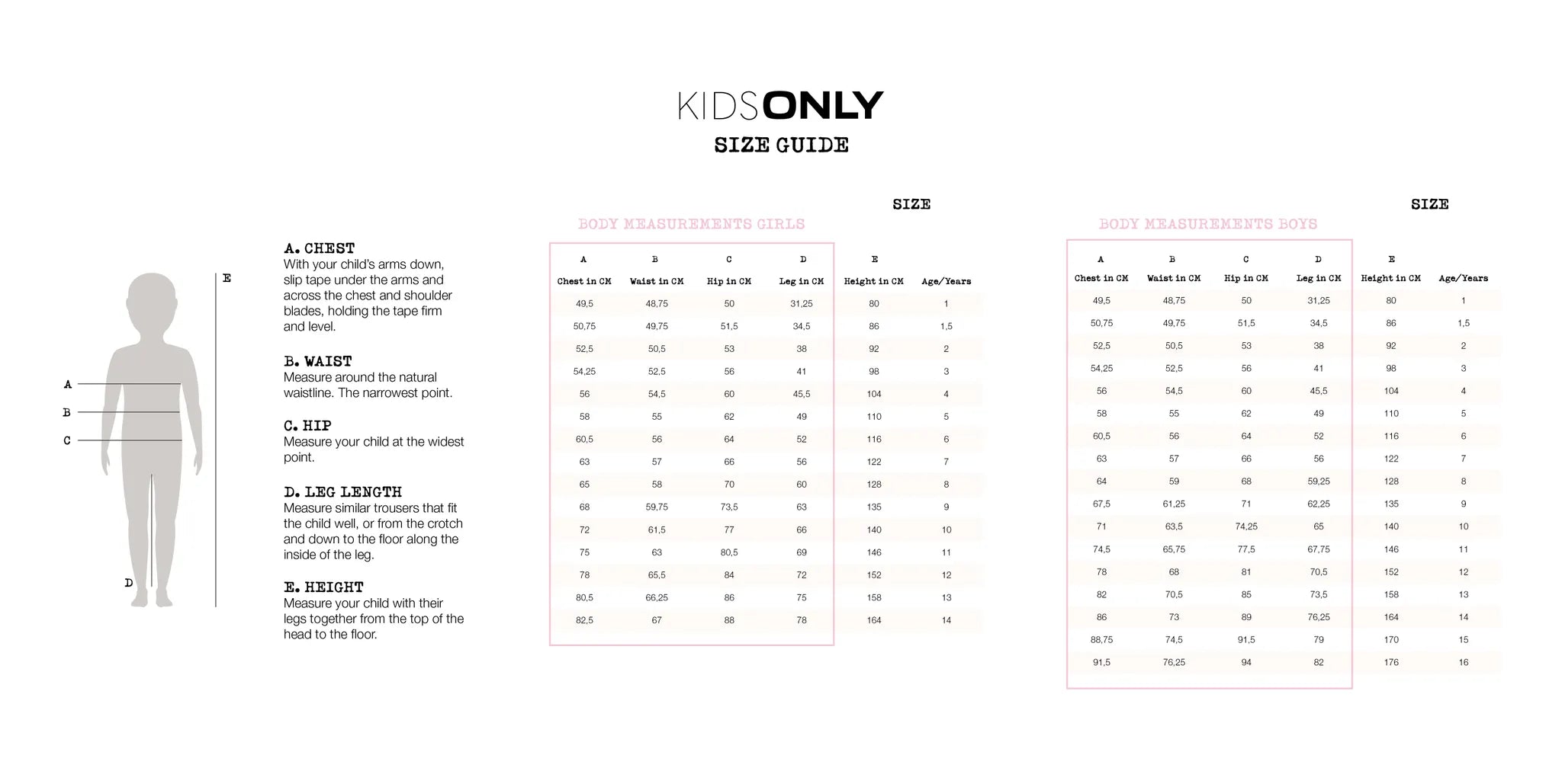 Only Bermuda Ragazza KOGCOSMO Loose Fit 15368504 Azzurro a Righe - 8-14 Anni