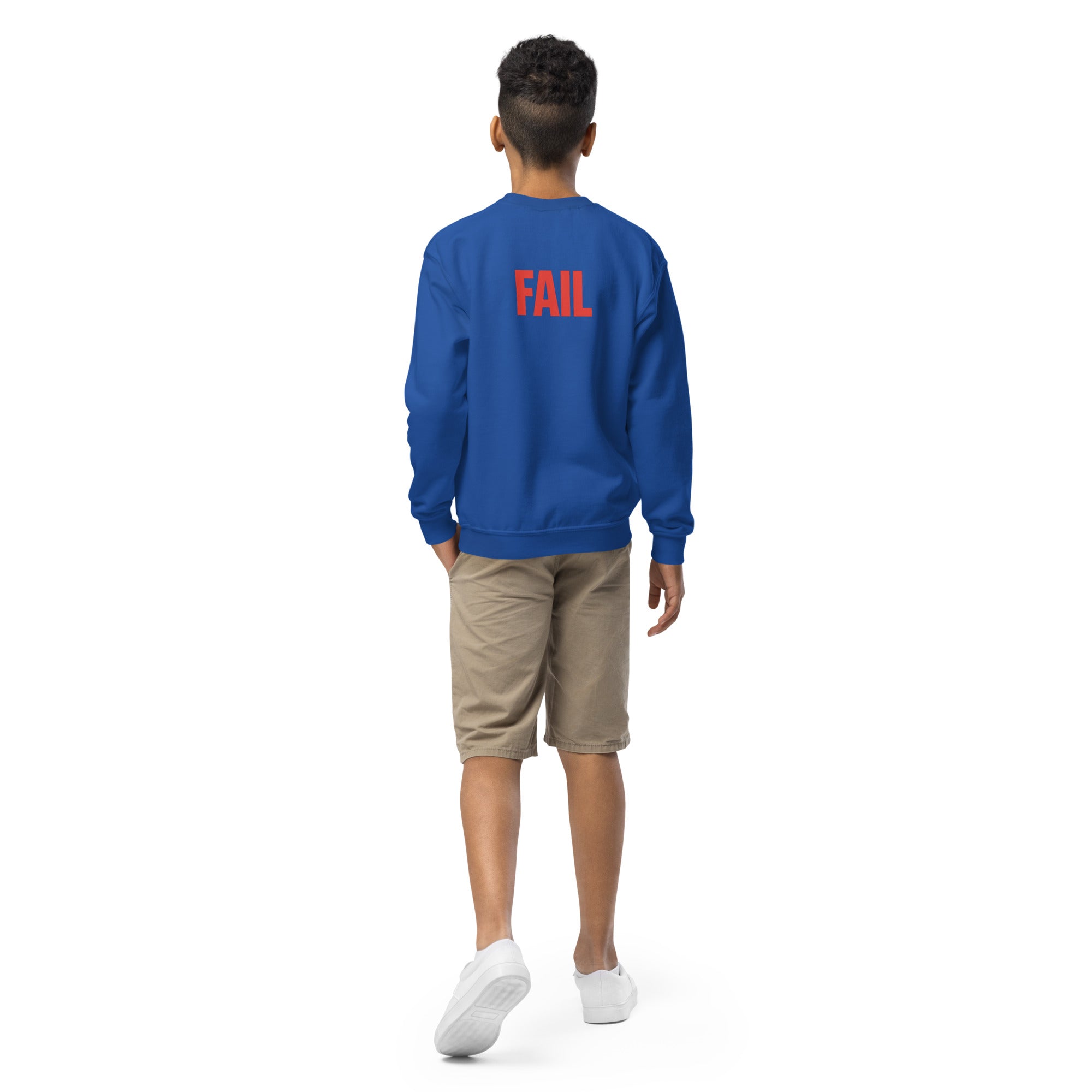 Felpa ragazzi Girocollo #BEWRONG 🔴 | Comoda e Cool per un Look Fail Streetwear