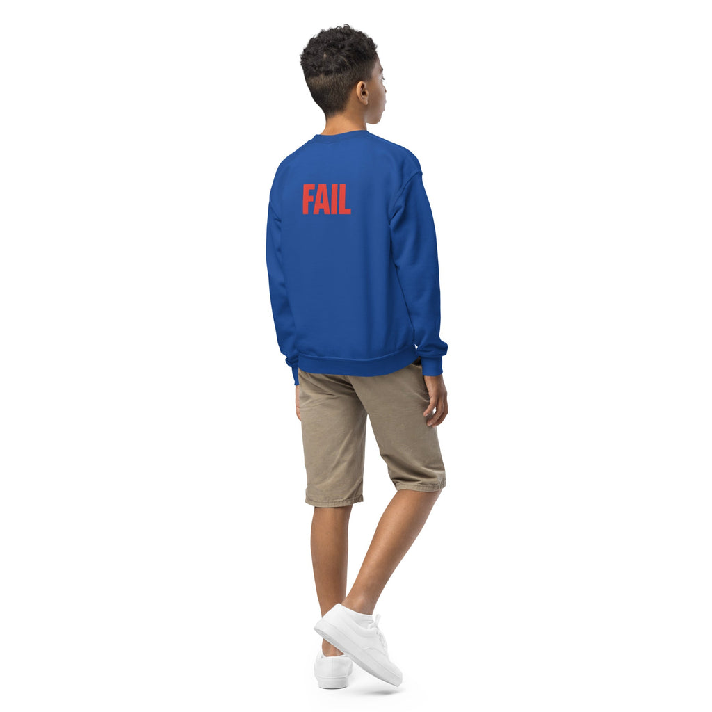 Felpa ragazzi Girocollo #BEWRONG 🔴 | Comoda e Cool per un Look Fail Streetwear