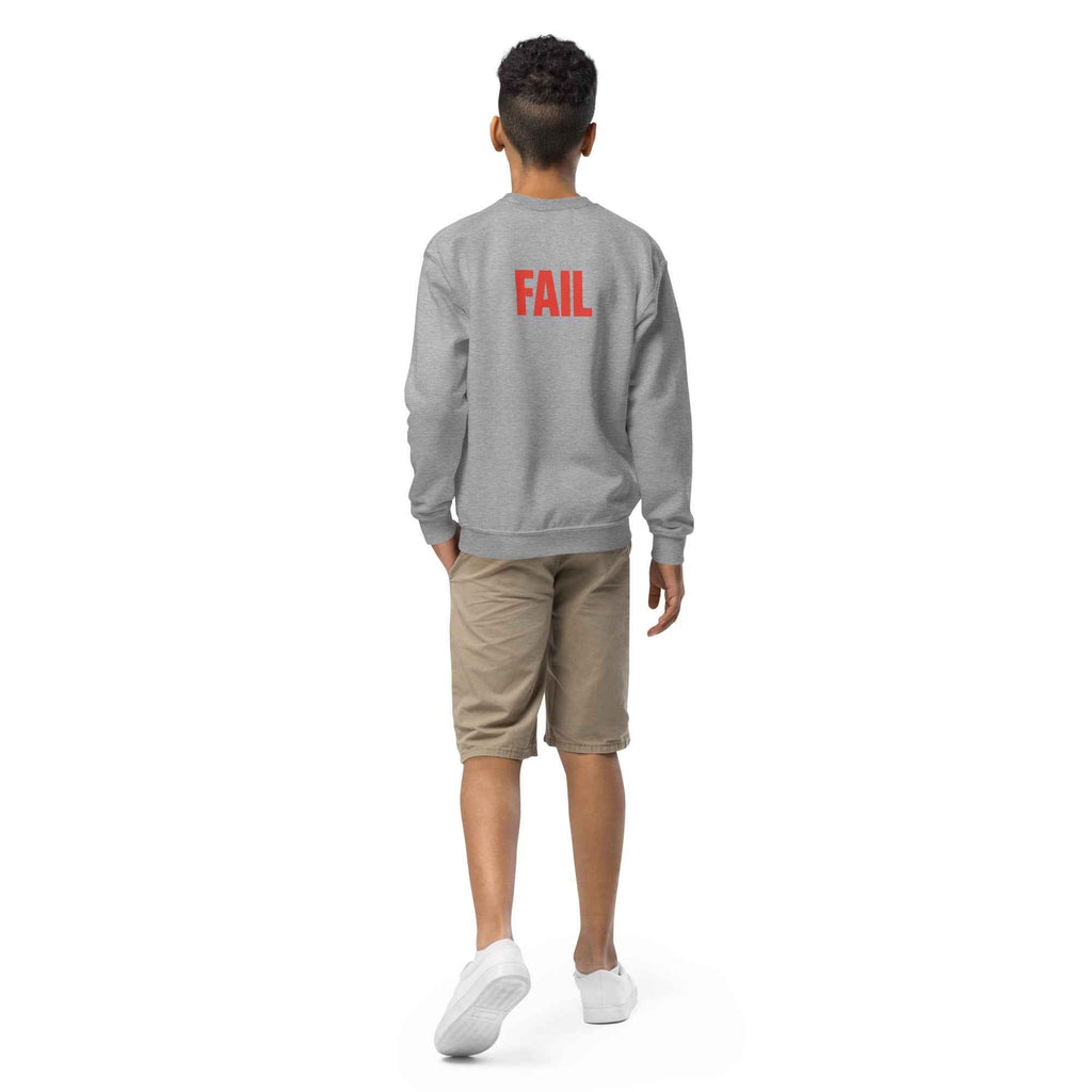 Felpa ragazzi Girocollo #BEWRONG 🔴 | Comoda e Cool per un Look Fail Streetwear