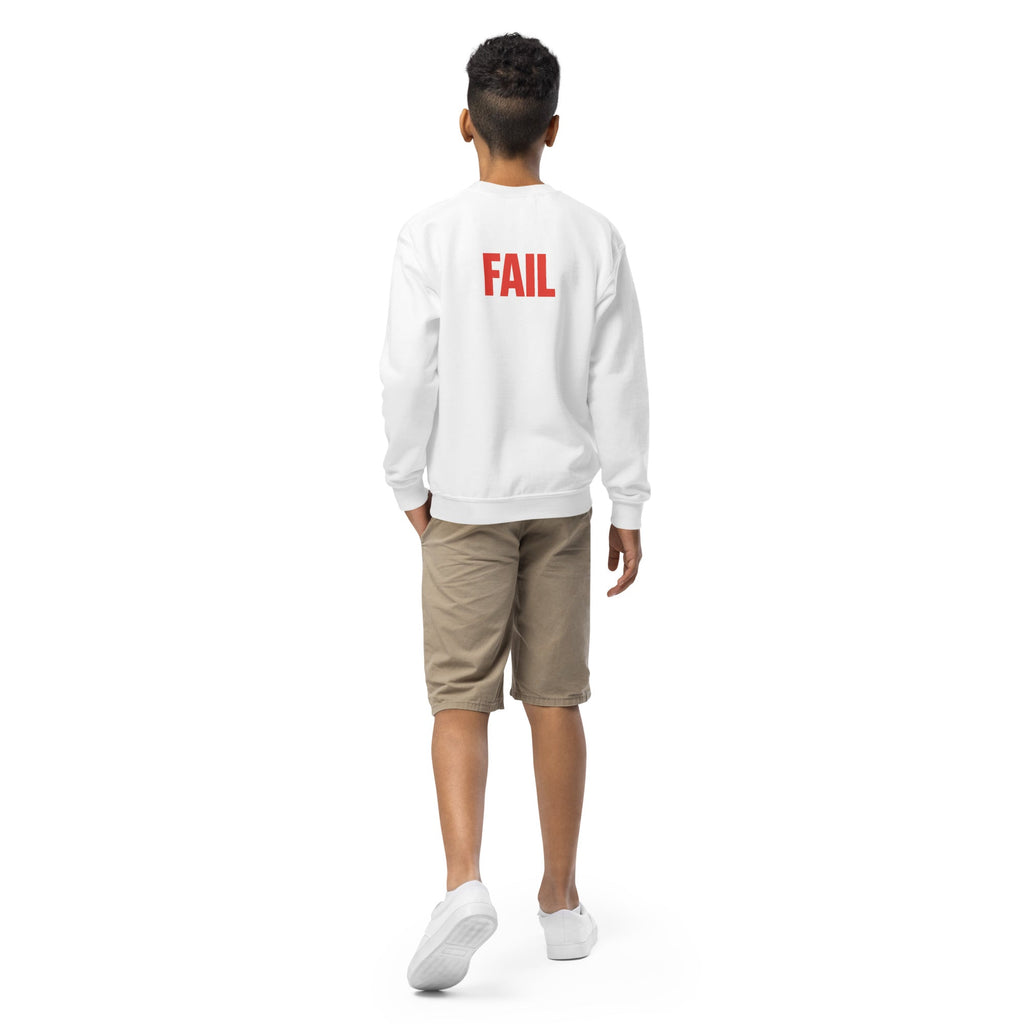 Felpa ragazzi Girocollo #BEWRONG 🔴 | Comoda e Cool per un Look Fail Streetwear