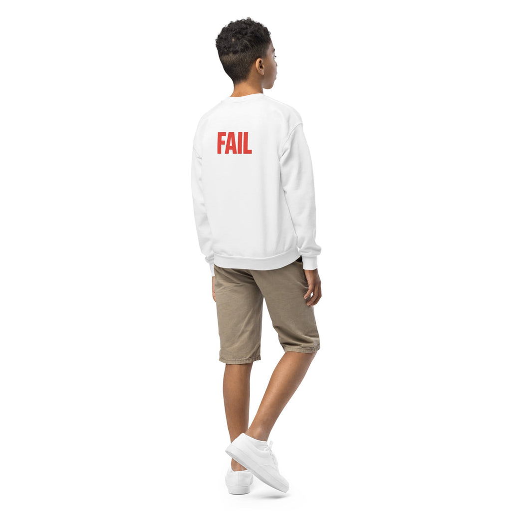 Felpa ragazzi Girocollo #BEWRONG 🔴 | Comoda e Cool per un Look Fail Streetwear